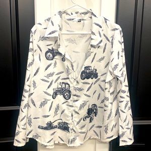 Etsy handmade tractor shirt